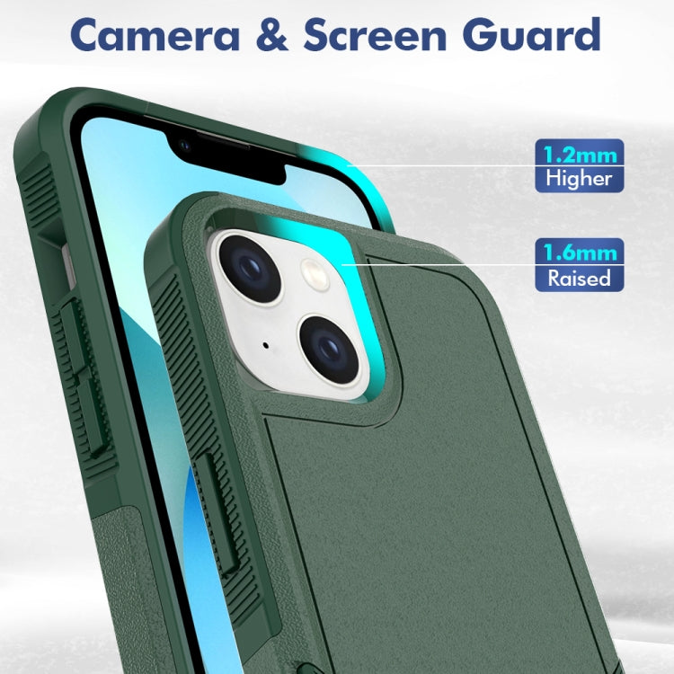For iPhone 14 Soft TPU Hard PC Phone Case