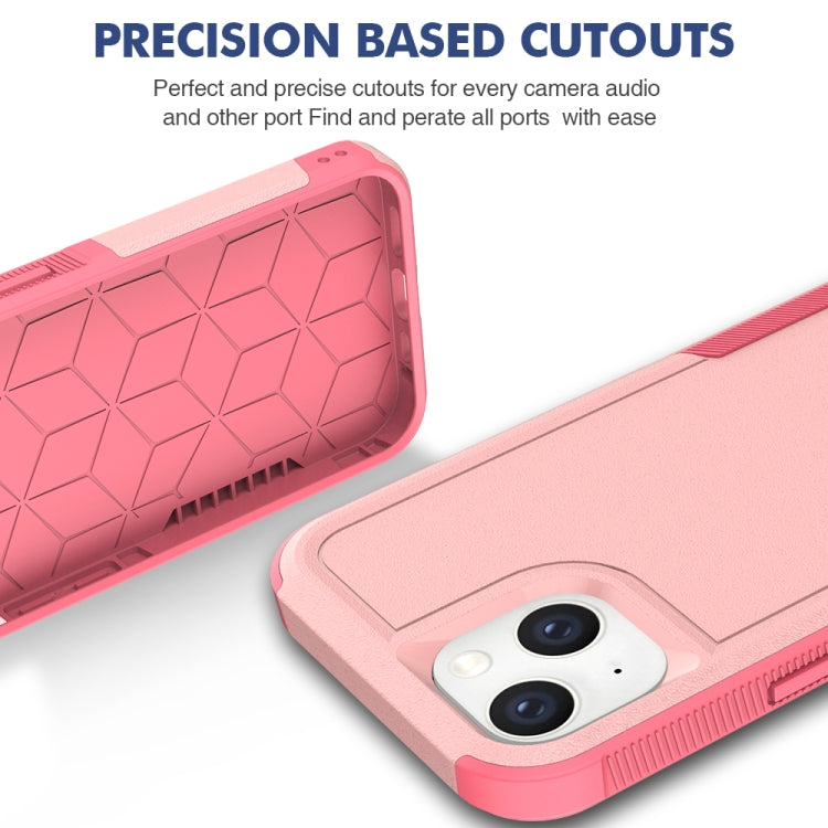 For iPhone 14 Soft TPU Hard PC Phone Case