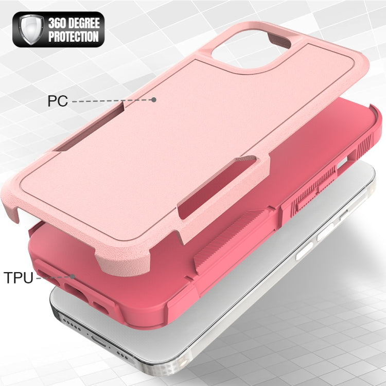 For iPhone 14 Soft TPU Hard PC Phone Case