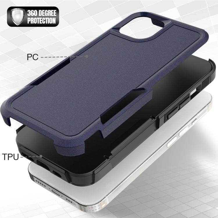 For iPhone 14 Soft TPU Hard PC Phone Case