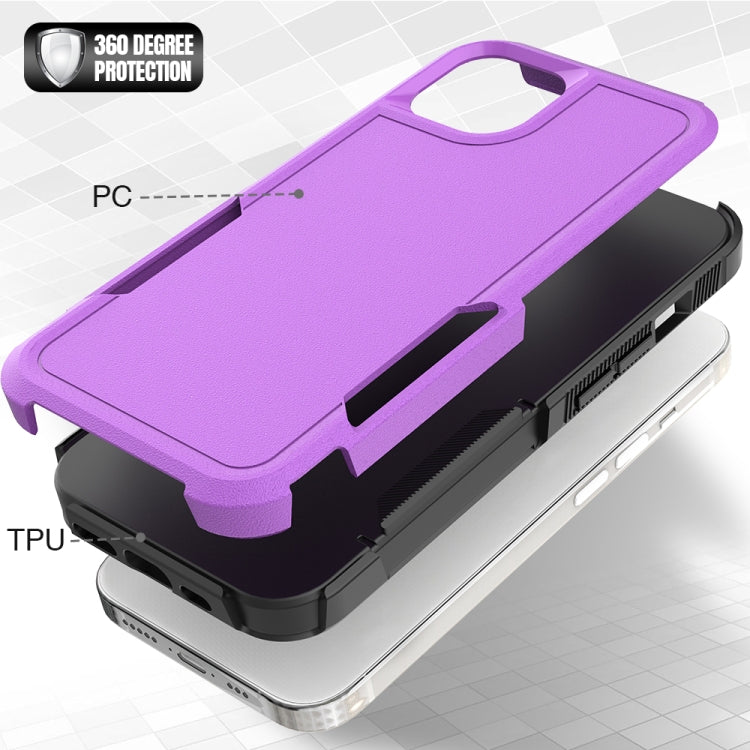 For iPhone 14 Soft TPU Hard PC Phone Case