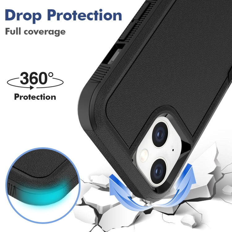 For iPhone 14 Soft TPU Hard PC Phone Case