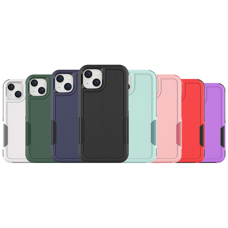 For iPhone 14 Soft TPU Hard PC Phone Case