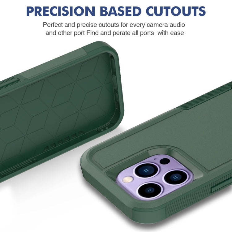 For iPhone 14 Pro Soft TPU Hard PC Phone Case