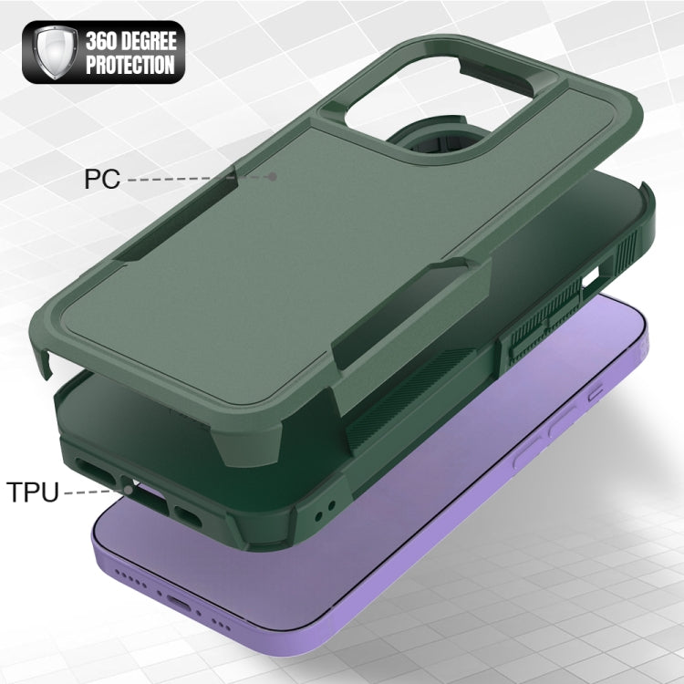 For iPhone 14 Pro Soft TPU Hard PC Phone Case