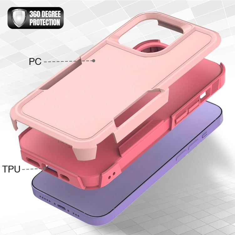 For iPhone 14 Pro Soft TPU Hard PC Phone Case