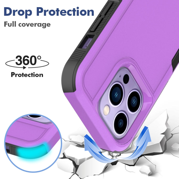 For iPhone 14 Pro Soft TPU Hard PC Phone Case