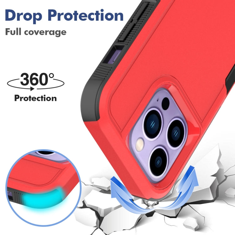 For iPhone 14 Pro Soft TPU Hard PC Phone Case