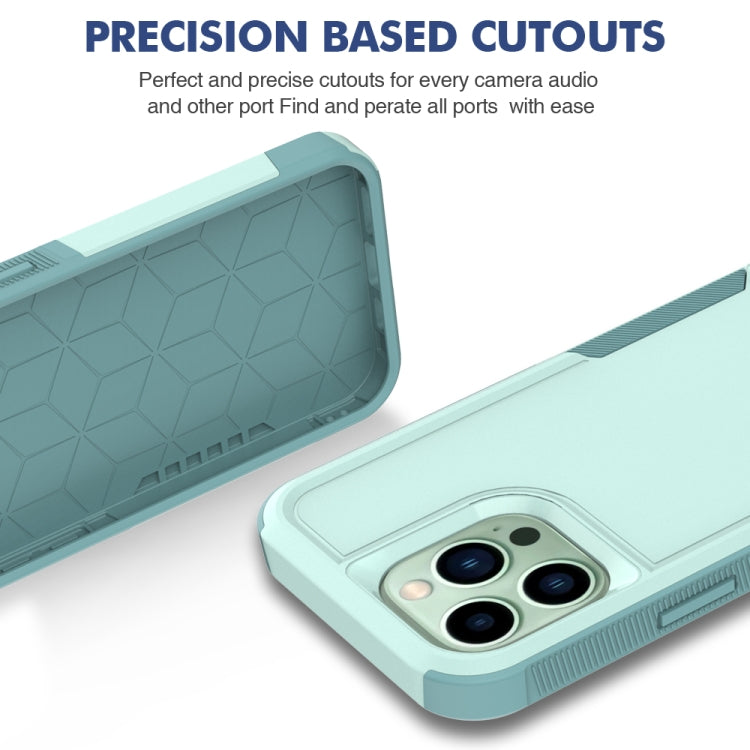 For iPhone 14 Pro Max Soft TPU Hard PC Phone Case