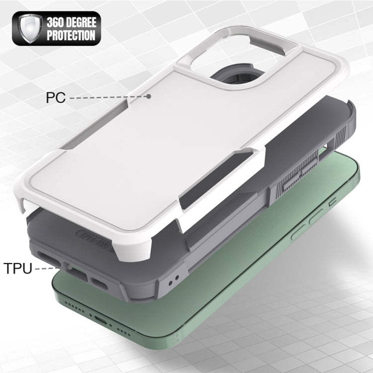 For iPhone 14 Pro Max Soft TPU Hard PC Phone Case