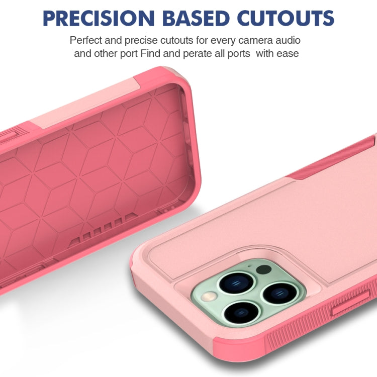 For iPhone 14 Pro Max Soft TPU Hard PC Phone Case