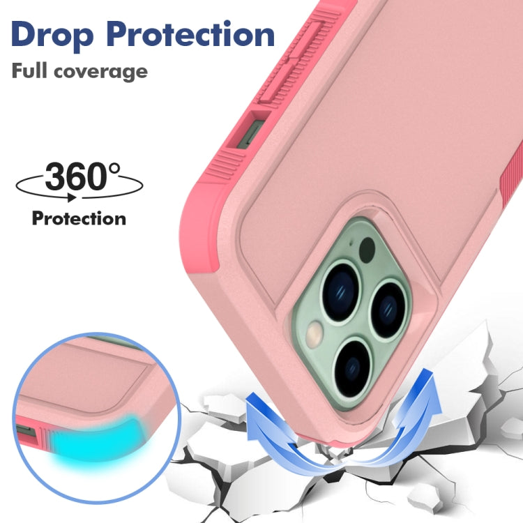 For iPhone 14 Pro Max Soft TPU Hard PC Phone Case