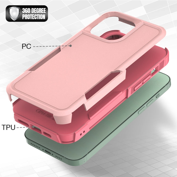 For iPhone 14 Pro Max Soft TPU Hard PC Phone Case