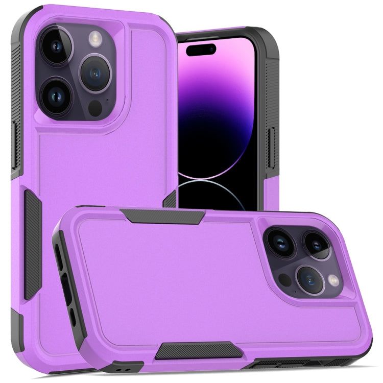 For iPhone 14 Pro Max Soft TPU Hard PC Phone Case