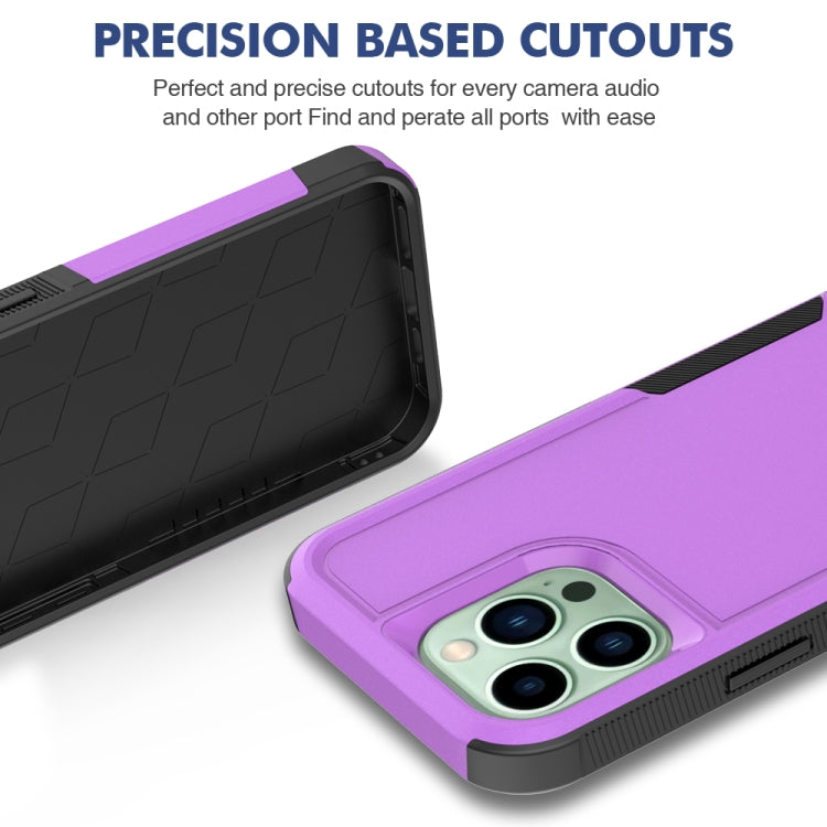 For iPhone 14 Pro Max Soft TPU Hard PC Phone Case
