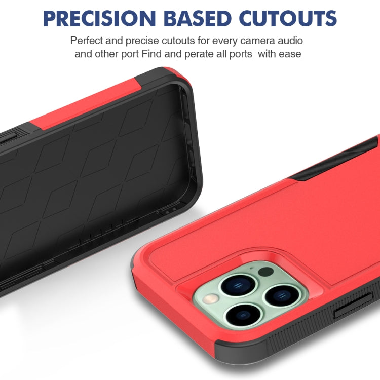 For iPhone 14 Pro Max Soft TPU Hard PC Phone Case