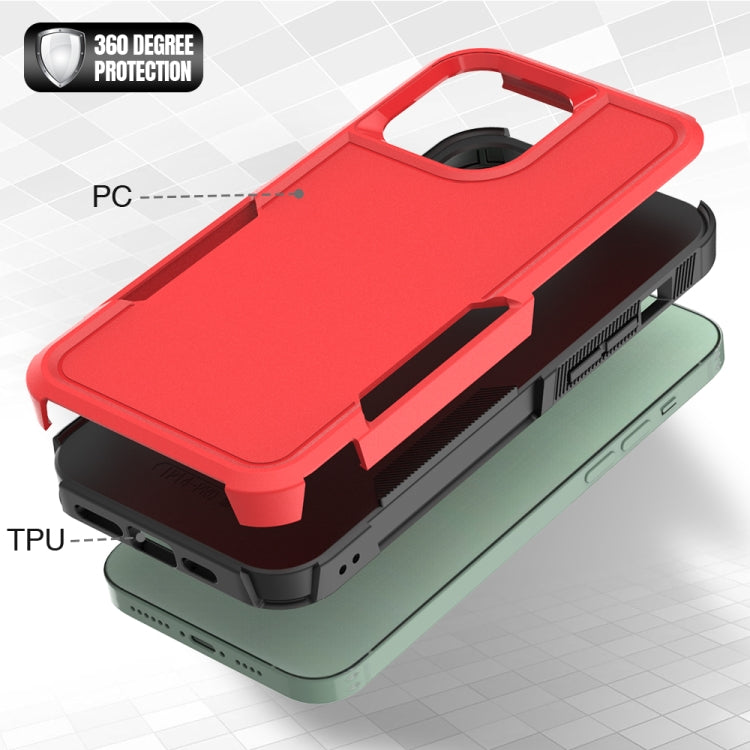 For iPhone 14 Pro Max Soft TPU Hard PC Phone Case