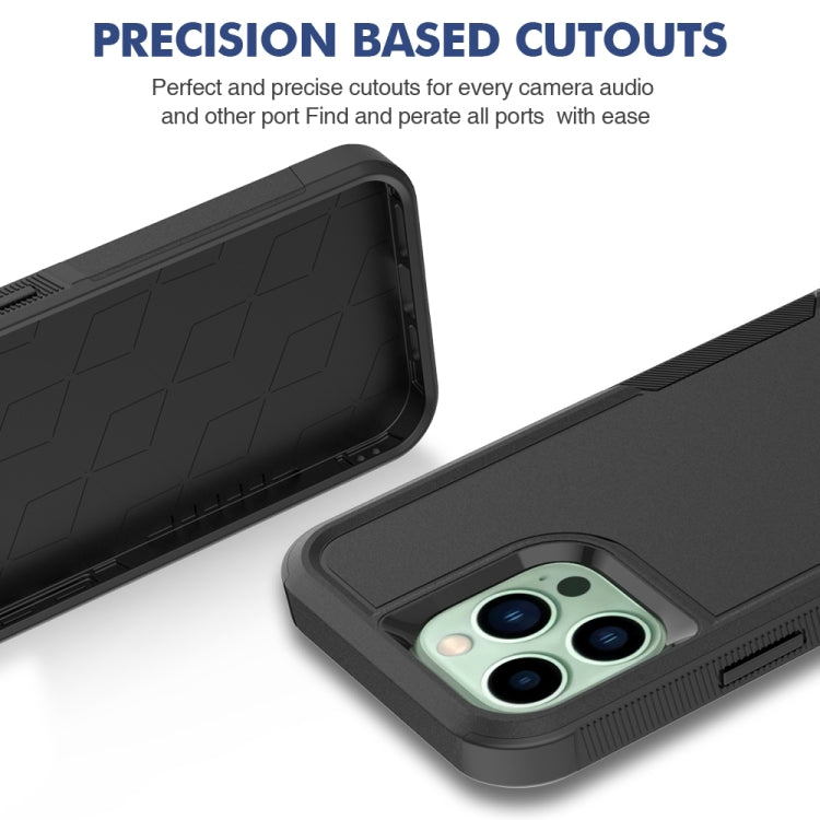 For iPhone 14 Pro Max Soft TPU Hard PC Phone Case