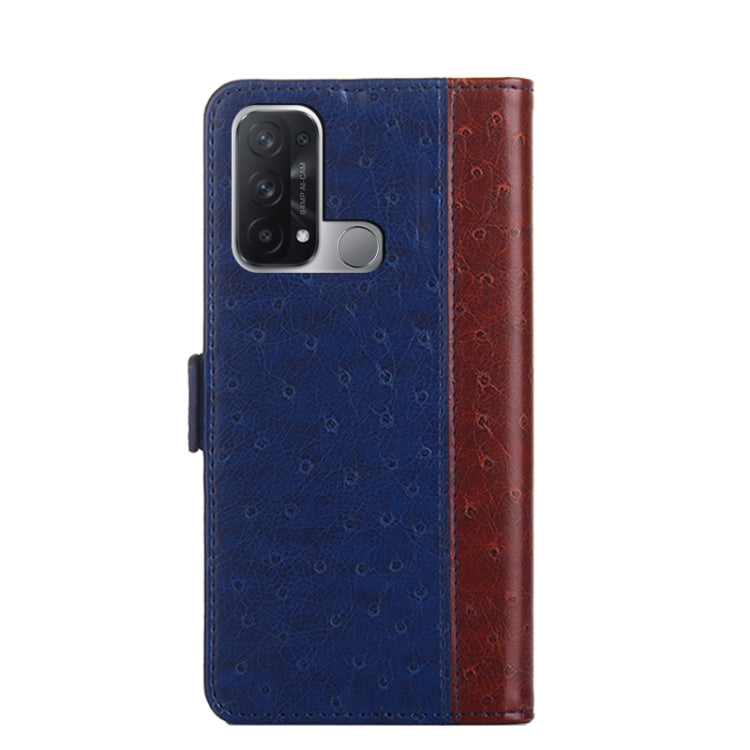 For OPPO Reno5 A Ostrich Texture Flip Leather Phone Case