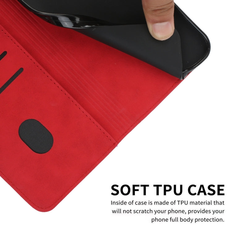 For iPhone 14 Plus Diamond Pattern Splicing Skin Feel Magnetic Phone Case