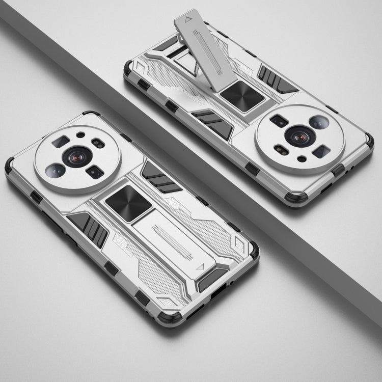 For Xiaomi 12S Ultra Supersonic PC + TPU Shock-proof Protective Phone Case with Holder