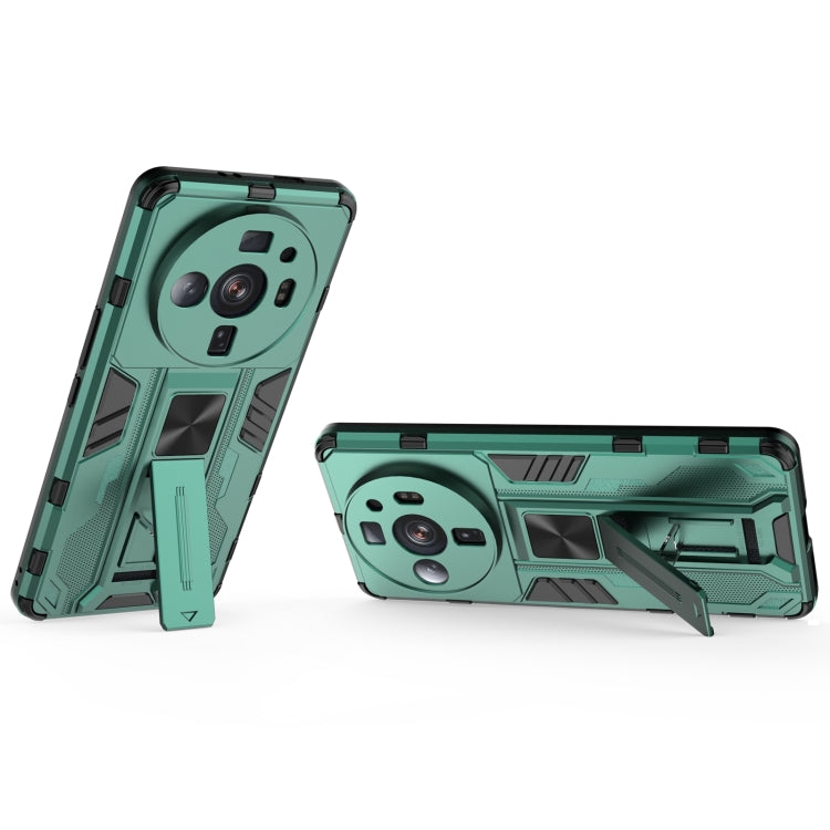 For Xiaomi 12S Ultra Supersonic PC + TPU Shock-proof Protective Phone Case with Holder