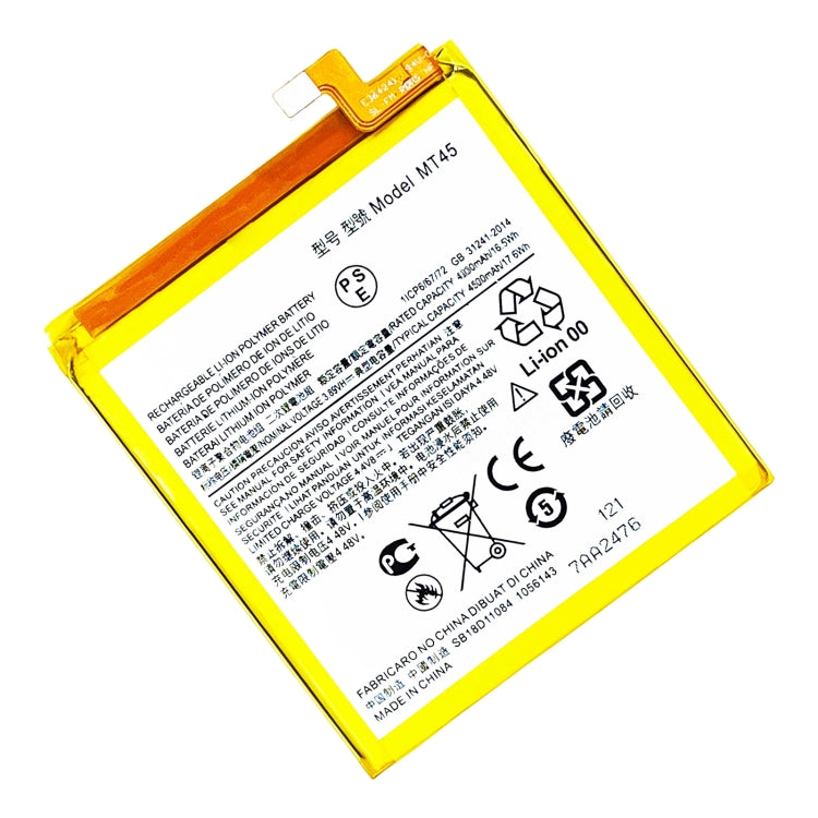 MT45 4500mAhLi-Polymer Battery Replacement For Motorola Edge 20 Pro / Edge S Pro