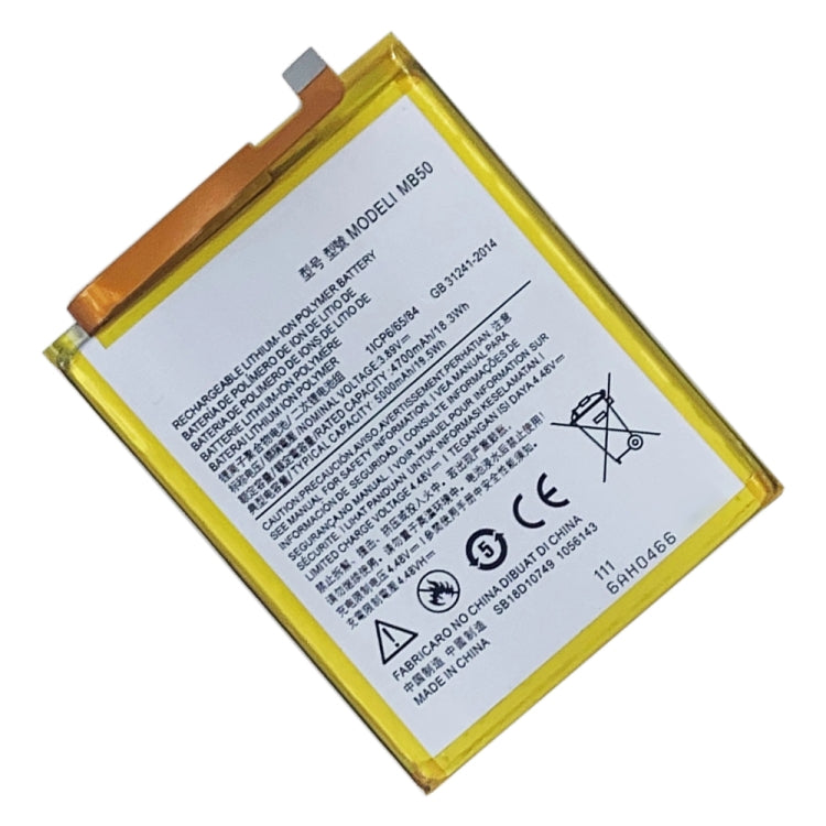 MB50 5000mAh For Motorola Edge S30 Li-Polymer Battery Replacement