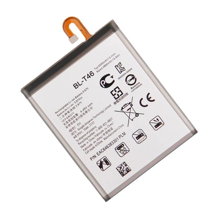 BL-T46 5000mAh For LG V60 ThinQ 5G Li-Polymer Battery Replacement