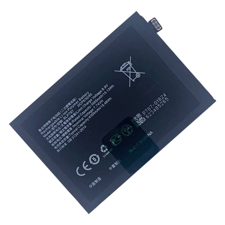 BLP787 4000 mAh Li-Polymer Battery Replacement For OPPO Reno4 Pro 5G / Reno4 Pro 4G