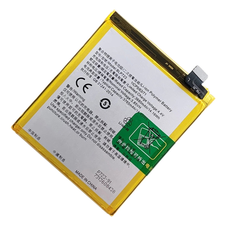 BLP723 3765mAh For Realme X Li-Polymer Battery Replacement