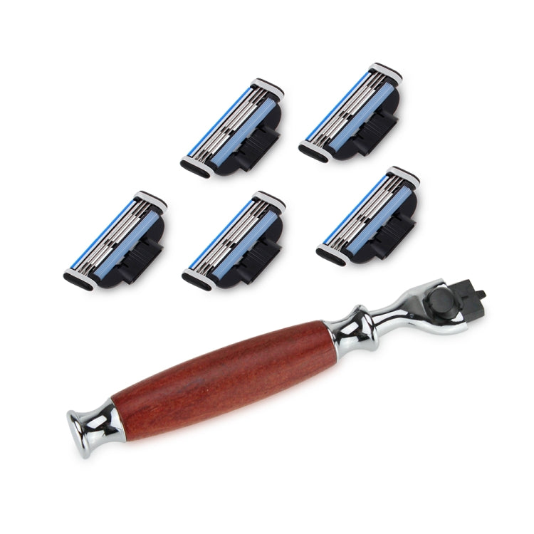 FK-1 Men Manual Shaving Razor Kit with Shaving Brush / Bowl / Soap / Brush Stand / Blades