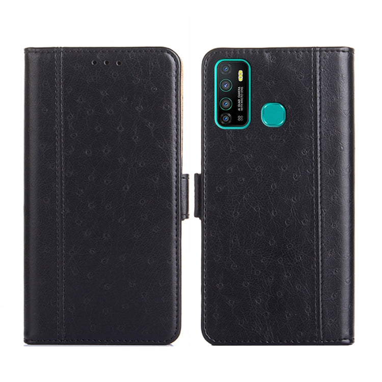 For Infinix Hot 9 / Note 7 Lite Ostrich Texture Flip Leather Phone Case
