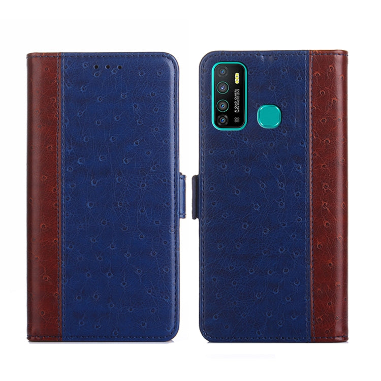 For Infinix Hot 9 / Note 7 Lite Ostrich Texture Flip Leather Phone Case