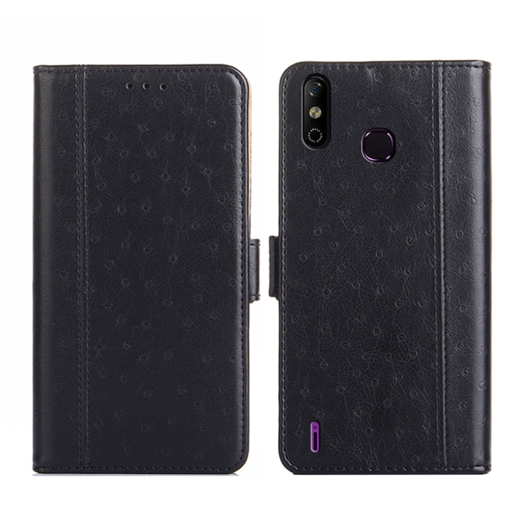 For Infinix Smart 4 Ostrich Texture Flip Leather Phone Case