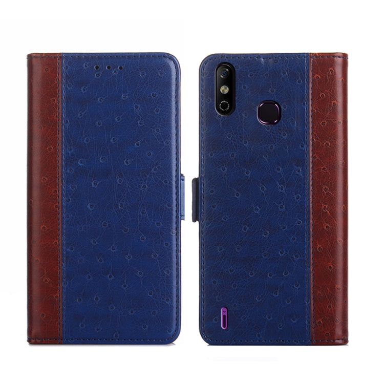 For Infinix Smart 4 Ostrich Texture Flip Leather Phone Case