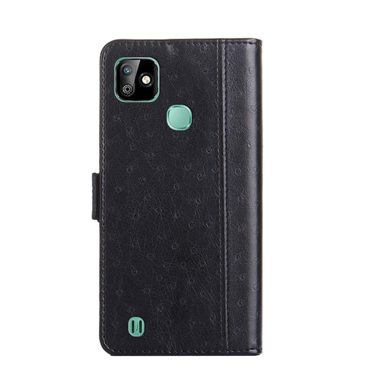 For Infinix Smart HD 2021 Ostrich Texture Flip Leather Phone Case