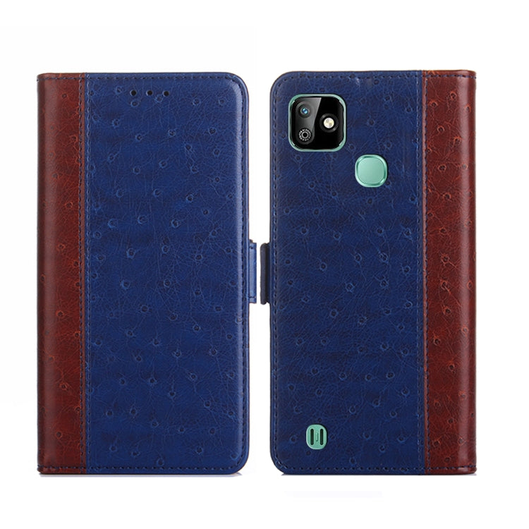 For Infinix Smart HD 2021 Ostrich Texture Flip Leather Phone Case