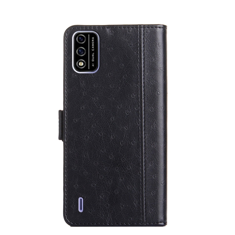 For Itel A48 Ostrich Texture Flip Leather Phone Case