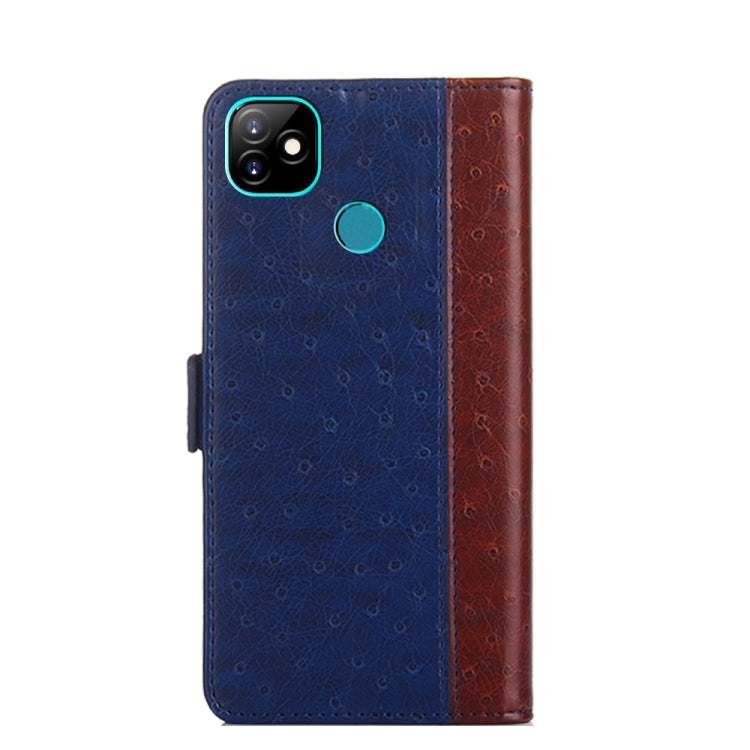 For Itel Vision 1 Ostrich Texture Flip Leather Phone Case