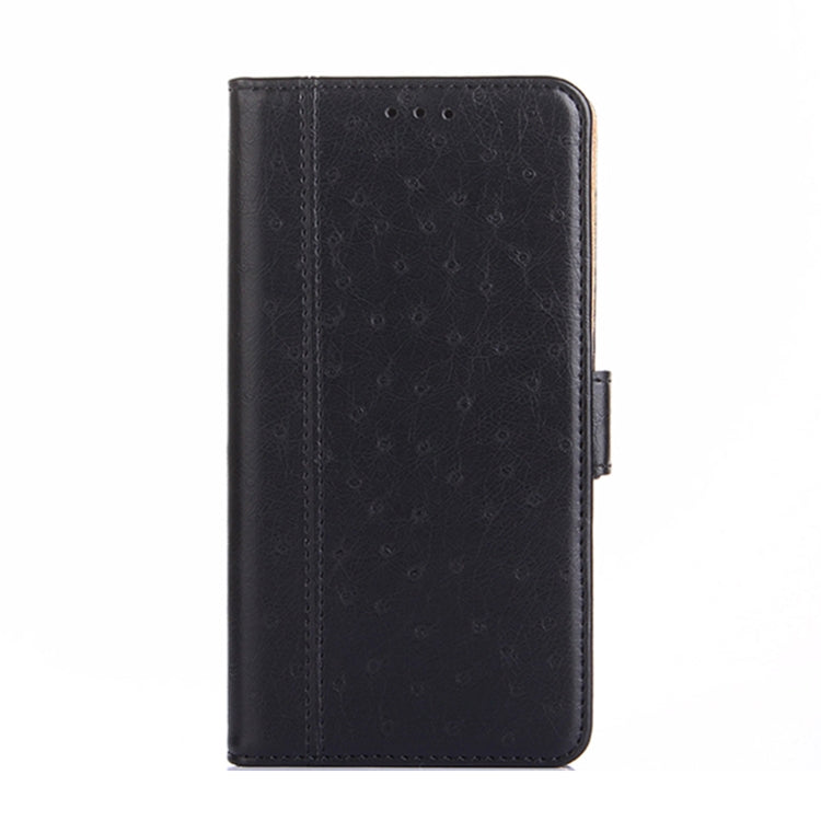 For Tecno Spark 7 Ostrich Texture Flip Leather Phone Case