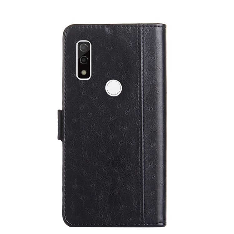 For Fujitsu Arrows WE-F-51B Ostrich Texture Flip Leather Phone Case