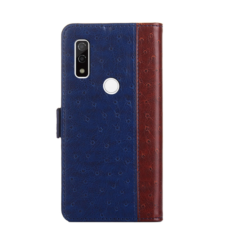 For Fujitsu Arrows WE-F-51B Ostrich Texture Flip Leather Phone Case
