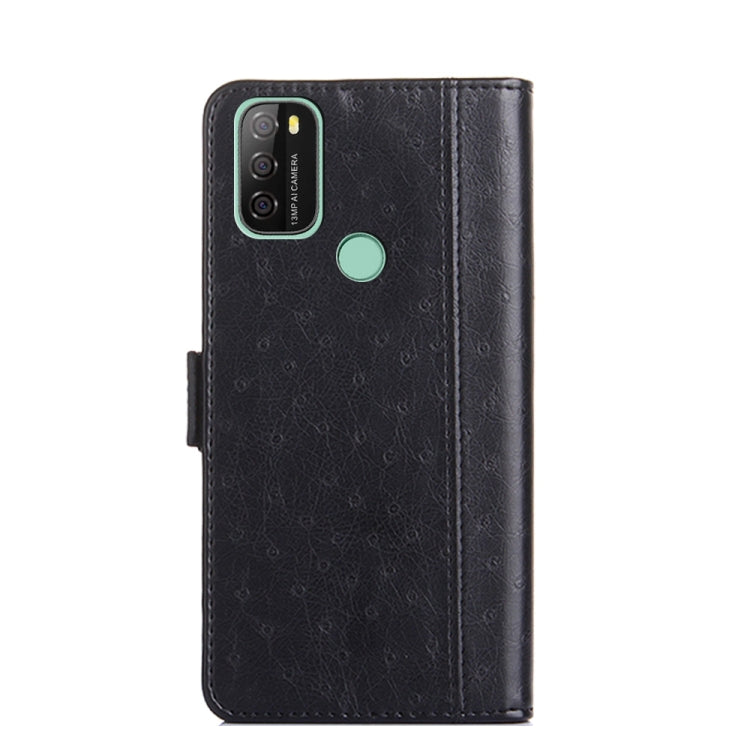For Blackview A70 Ostrich Texture Flip Leather Phone Case