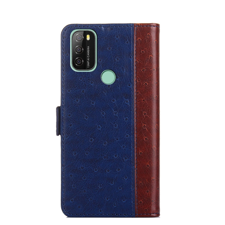For Blackview A70 Ostrich Texture Flip Leather Phone Case