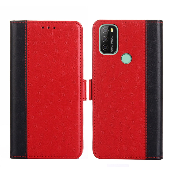 For Blackview A70 Ostrich Texture Flip Leather Phone Case