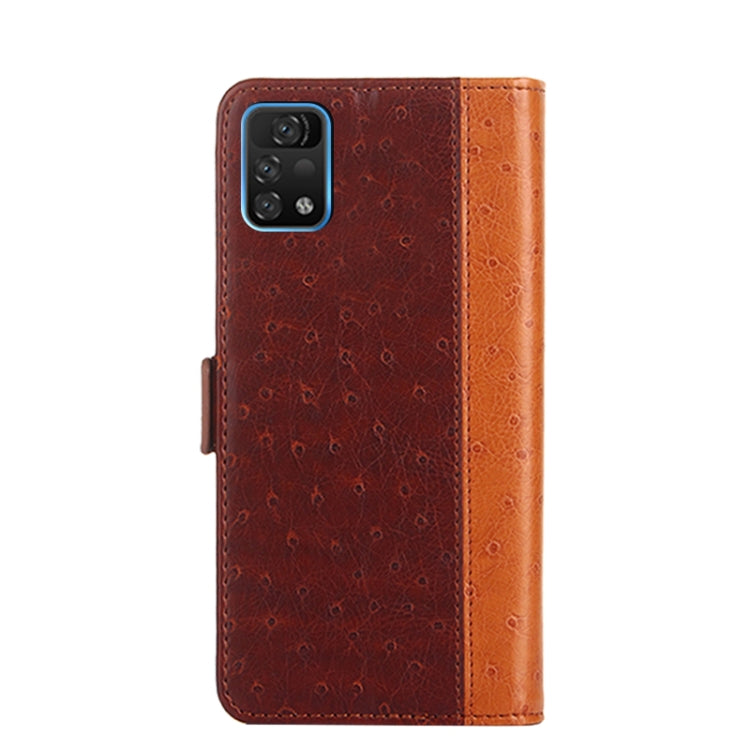 For UMIDIGI A11 Pro Max Ostrich Texture Flip Leather Phone Case
