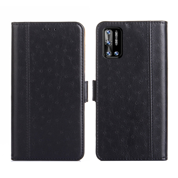 For Doogee N40 Pro Ostrich Texture Flip Leather Phone Case