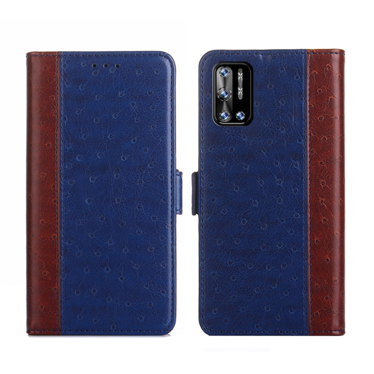 For Doogee N40 Pro Ostrich Texture Flip Leather Phone Case