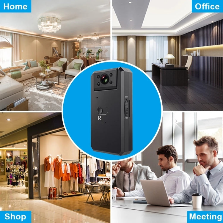 WD6-A Infrared Night Vision Mini HD WiFi Camera 120 Degrees Recorder